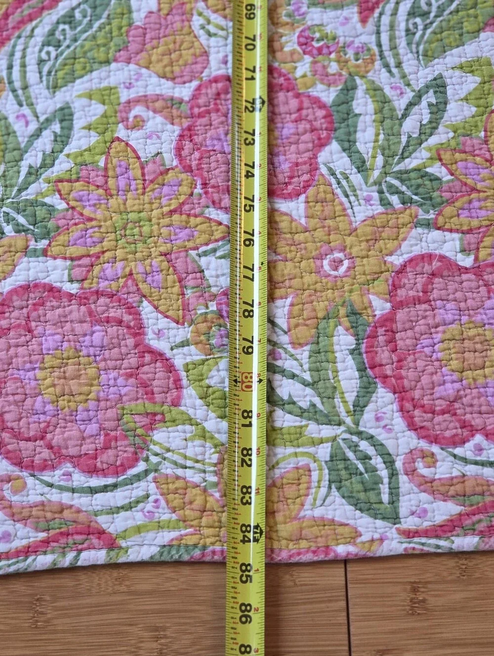 Cotton Reversible Bed Runner Quilt Bed Scarf Bench Cushion Topper Throw